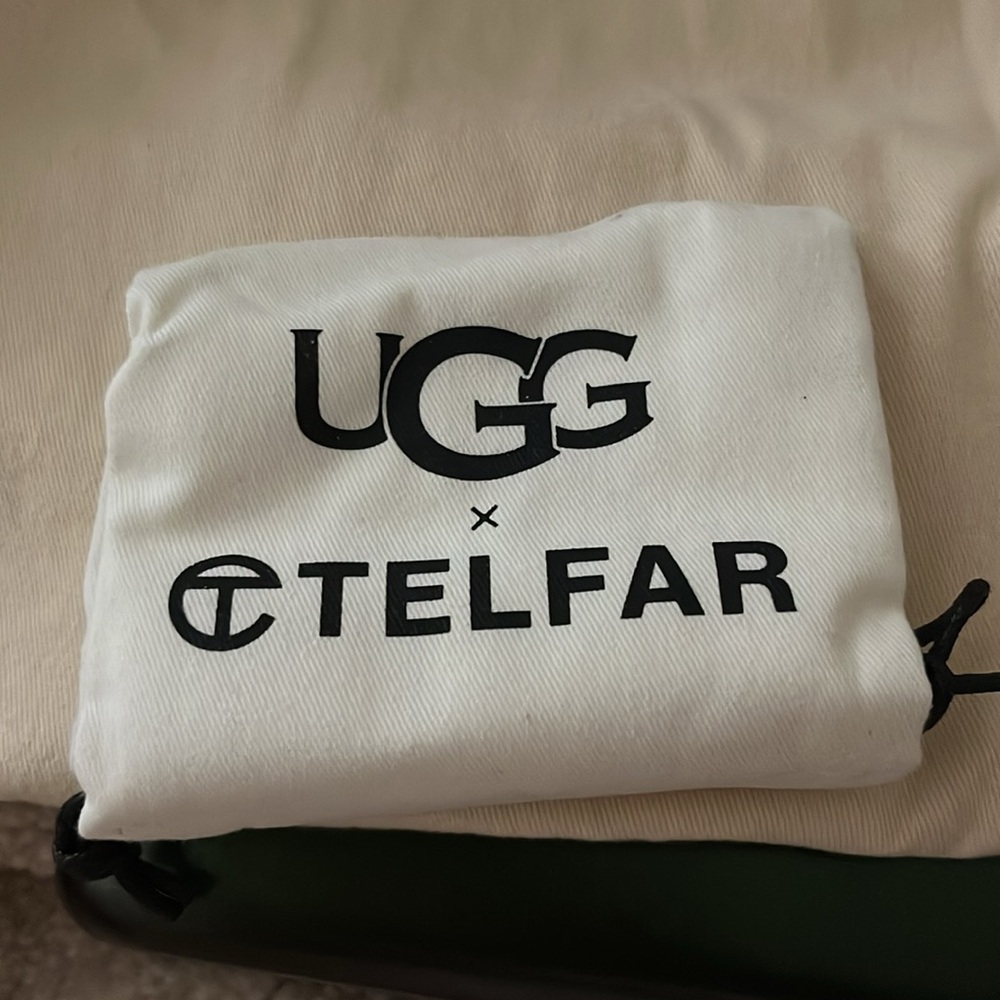 NWT Telfar x Ugg Pink Shearling Mini Bag - Picture 7 of 7